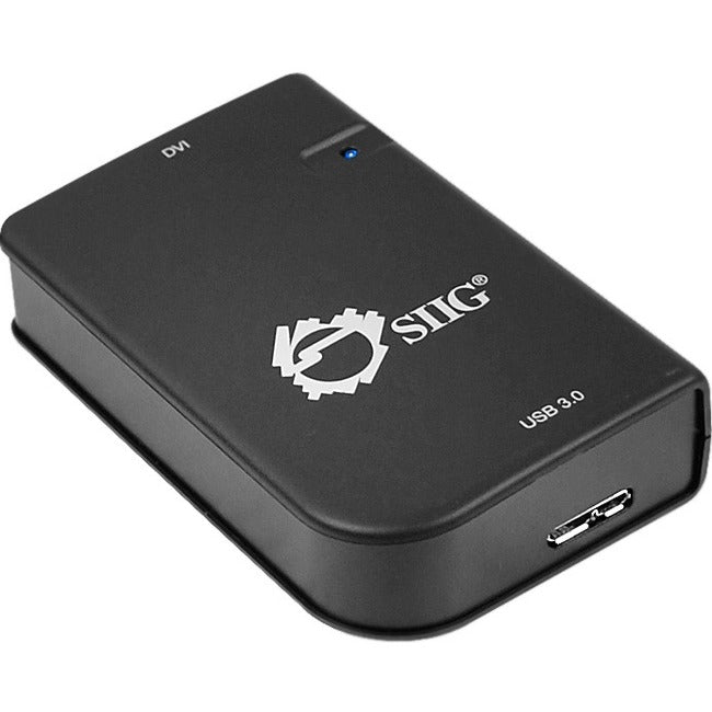 SIIG Inc SuperSpeed USB 3.0 to DVI Adapter - High-Resolution Video Output