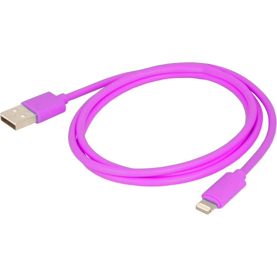 Urban Factory CID06UF Lightning to USB Data Transfer and Charging Cable, Violet
