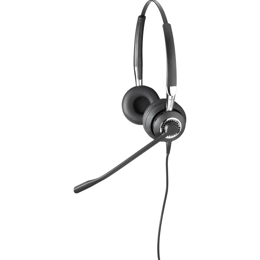 Jabra BIZ 2400 II Wired Duo Headset – Noise Cancelling Microphone, Lightweight & Durable Office Headset