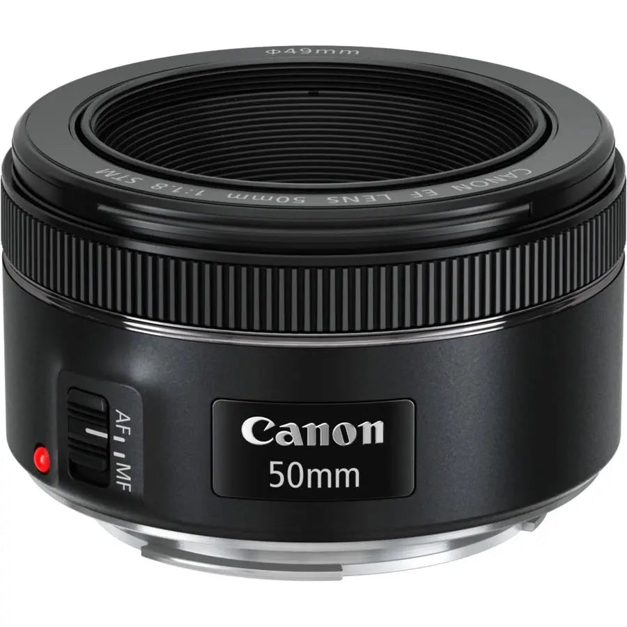 Canon EF 50mm f/1.8 STM Lens for DSLR Cameras – Compact, Lightweight Prime Lens with Silent Autofocus