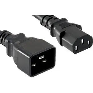 Unirise Standard Power Cord PWCD-C13C20-15A-03F-BLK for Reliable Device Power and Connection