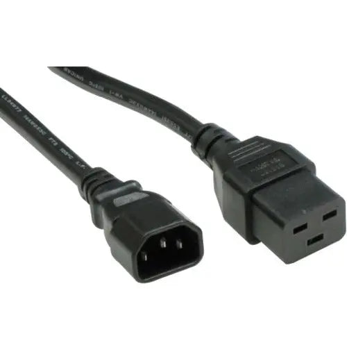 Unirise Standard Power Cord PWCD-C14C19-15A-02F-BLK for Reliable Data Transfer and Safe Power Supply