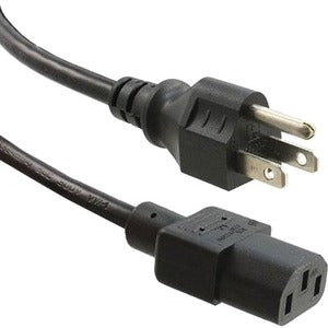 Unirise Standard Power Cord – 6 ft Black Power Cable with NEMA 5-15P and IEC 60320 C13 Connectors