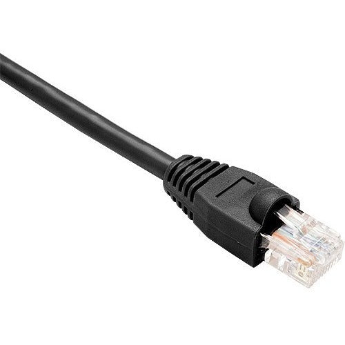 Unirise Cat.5e Patch Cable – Reliable Ethernet Network Connection, 6 ft, Black