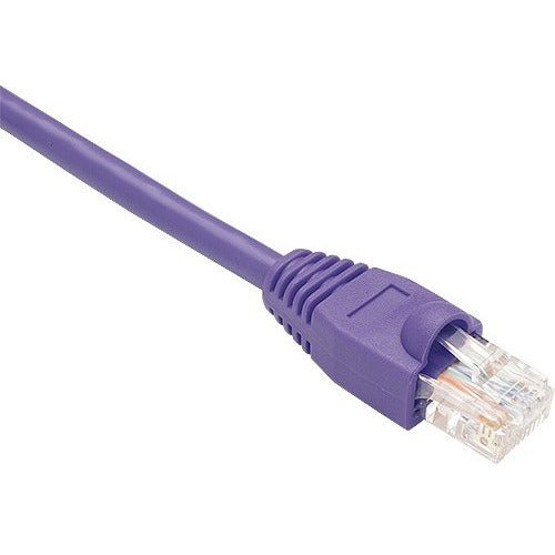 Unirise Cat.5e Patch Cable - Purple, 3 Feet - Reliable Network Connectivity