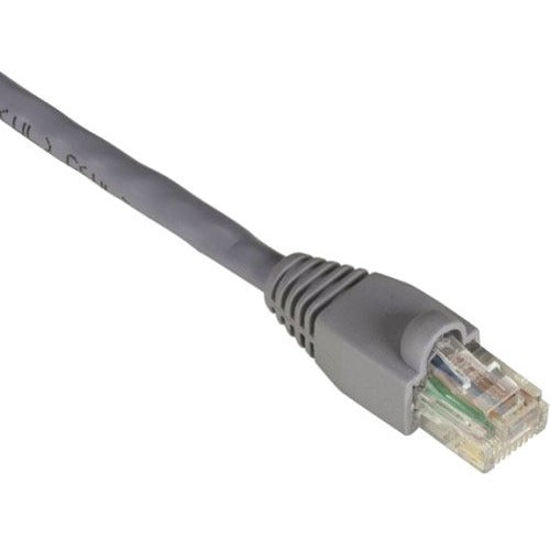 Unirise Cat.5e Patch Cable – 12 ft Gray Network Ethernet Cable with RJ-45 Male Connectors