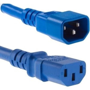 Unirise USA LLC Standard Power Cord PWRC13C142.5FBLU – 2.5 ft Blue Power Cable with IEC 60320 Connectors