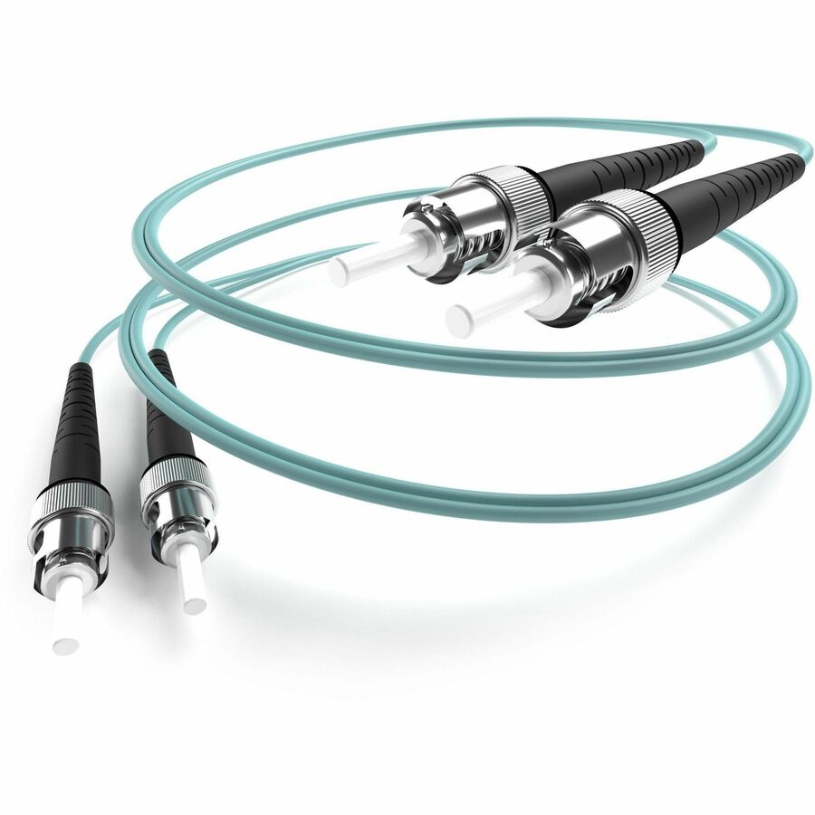Unirise Fiber Optic Duplex Network Cable FJ5GSTST-02M - High-Speed, Reliable Data Transmission with ST Male Connectors