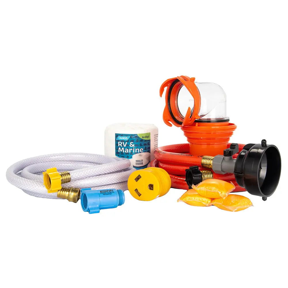 Camco Ultimate RV Starter Kit – Essential Accessories for Pop-Up Campers