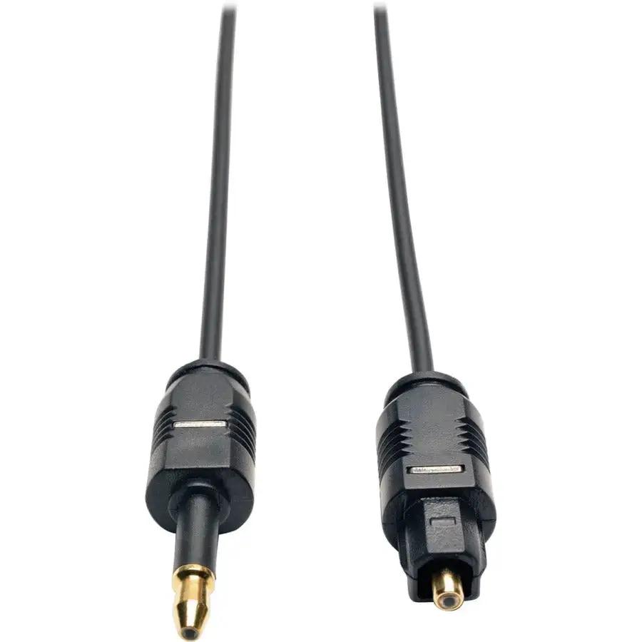 Eaton Tripp Lite Series 2M Ultra Thin Toslink to Mini Toslink Digital Optical Audio Cable by Eaton Corporation