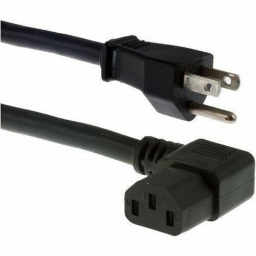 Unirise Standard Power Cord - 10 ft NEMA 5-15P to IEC 60320 C13 Black
