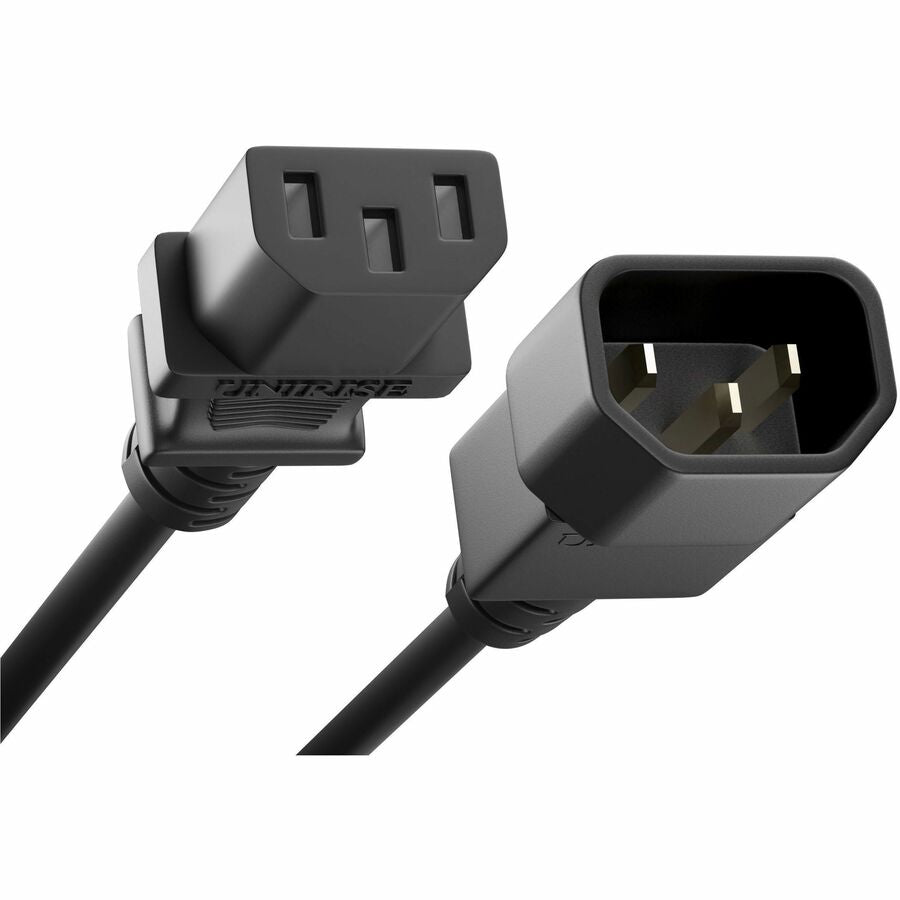 Unirise USA Standard Power Cord – 10 ft Black IEC C13 to C14