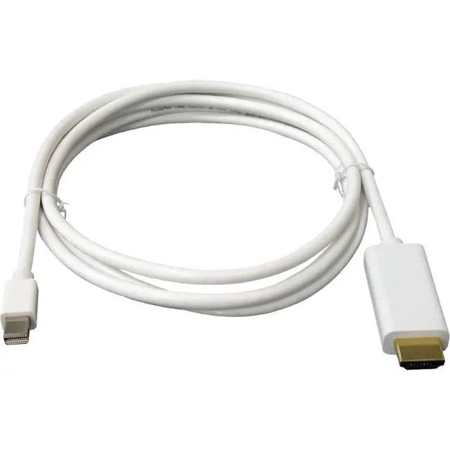 Unirise 15ft Mini DisplayPort to HDMI Cable, Male-Male - High-Quality Audio/Video Support