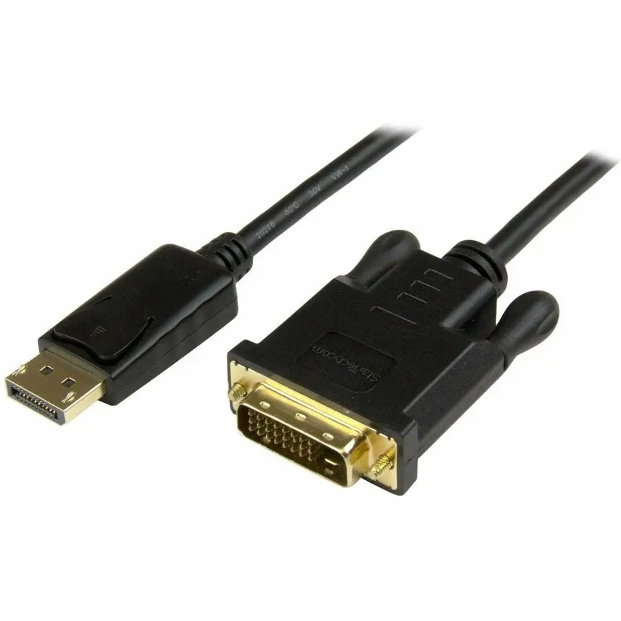 StarTech.com DisplayPort to DVI Converter Cable - 3 ft, Supports Up to 1920x1200