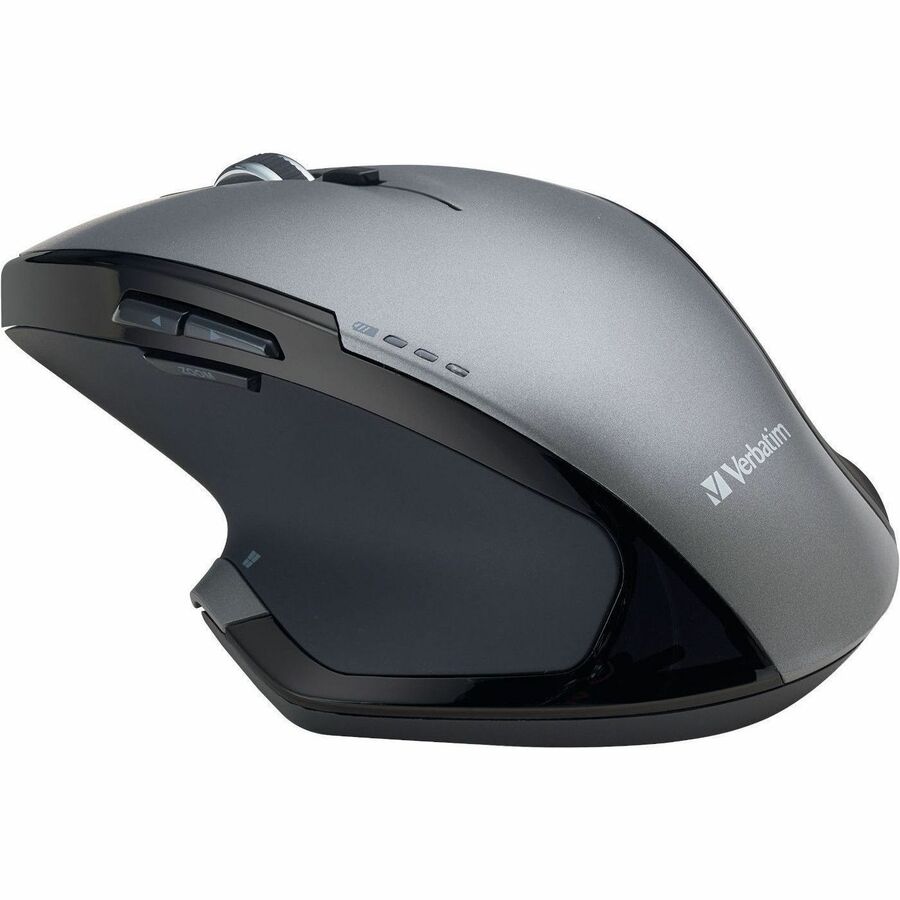 Verbatim America, LLC Wireless Desktop 8-Button Deluxe Mouse with Blue LED Technology