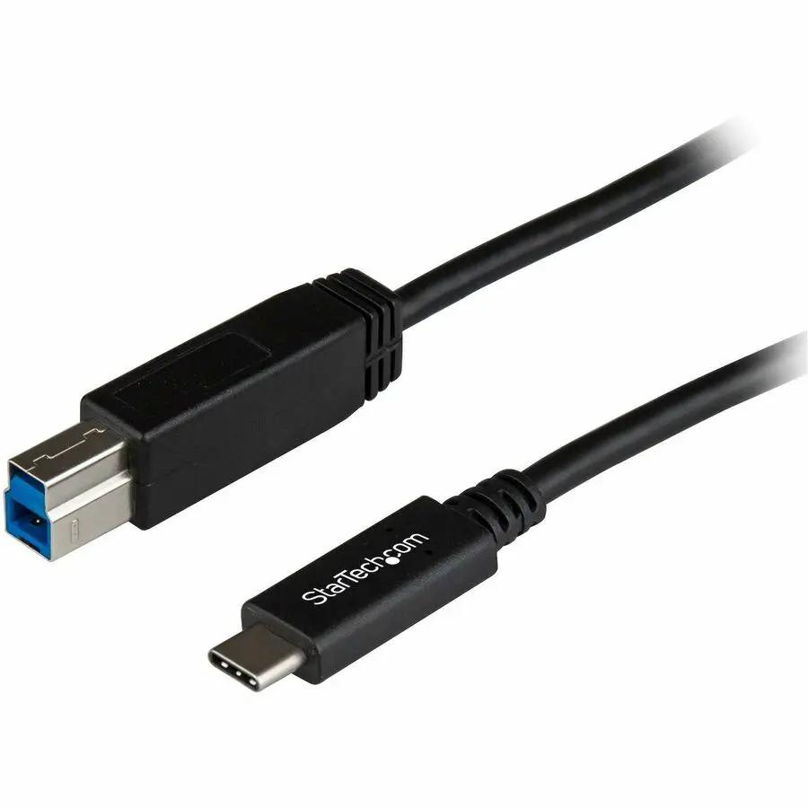 StarTech.com USB 3.1 USB-C to USB-B Cable - 1 Meter (3 Feet) for High-Speed Data Transfer by StarTech.com