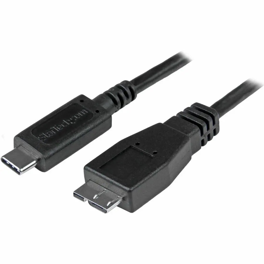 StarTech.com USB-C to Micro-B Cable - 1 Meter (3ft) USB 3.1 Gen 2, 10Gbps Data Transfer, Thunderbolt 3 Compatible