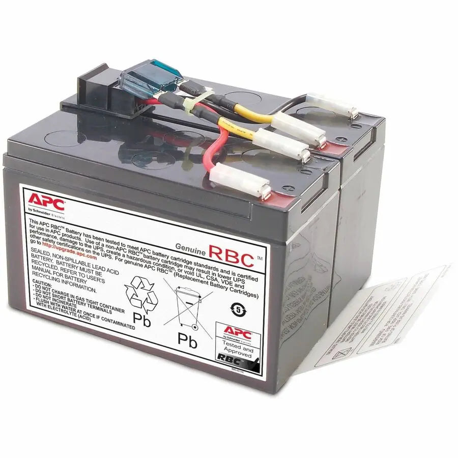 APC Replacement Battery Cartridge for Smart-UPS Line Interactive, 24V 7Ah lead-acid battery, 2-year repair or replace warranty