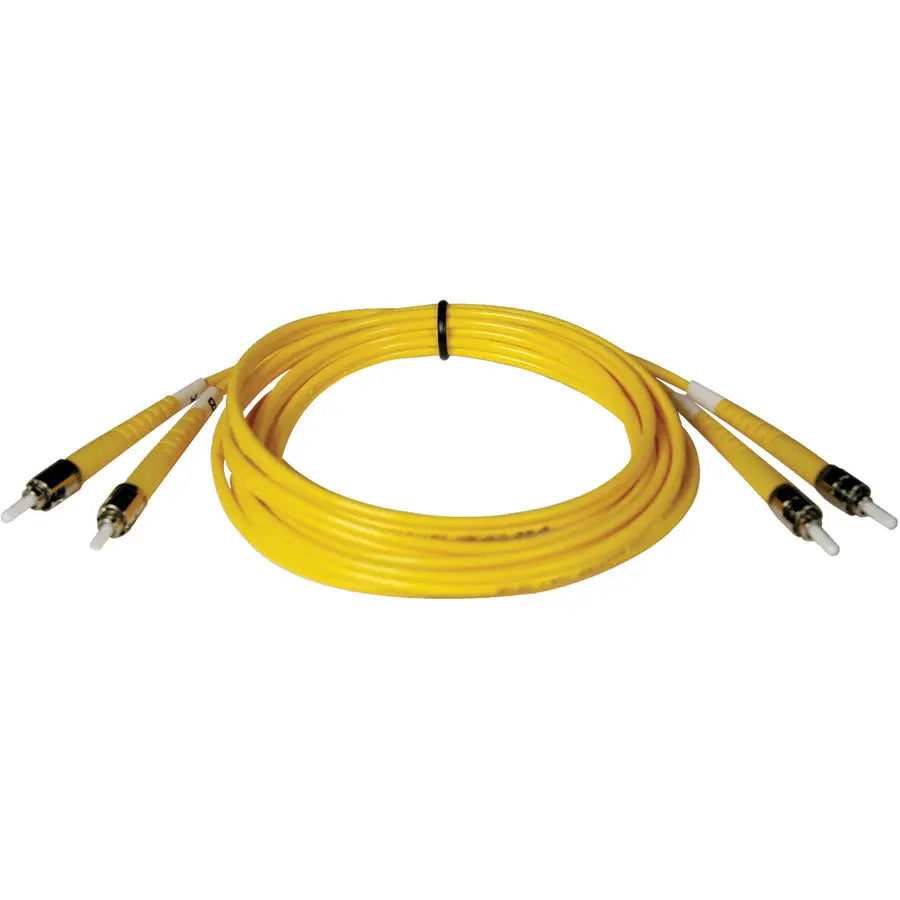Eaton Tripp Lite Series N352-02M 2-Meter Duplex Single Mode Fiber Optic Patch Cable with ST Connectors