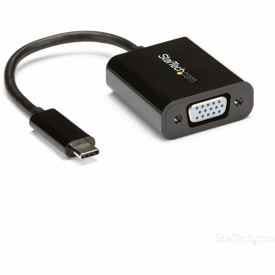 StarTech.com USB-C to VGA Adapter - Thunderbolt 3 Compatible, Compact and Lightweight