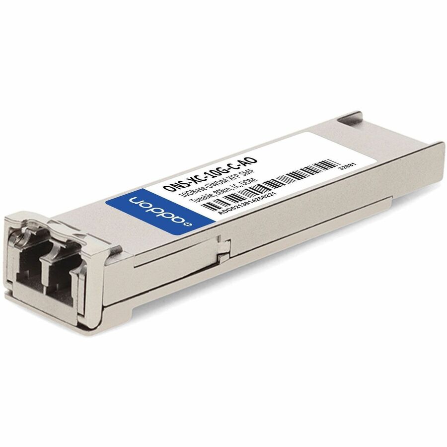 AddOn Cisco ONS ONS-XC-10G-C Compatible 10GBase-DWDM XFP Transceiver (SMF, 1530nm-1565nm, 80km, LC, DOM) by AddOn