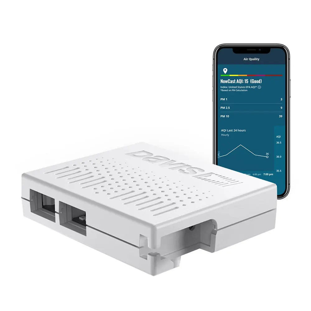 Davis Instruments AirLink Air Quality Monitor Part 7210 for Indoor and Outdoor Use