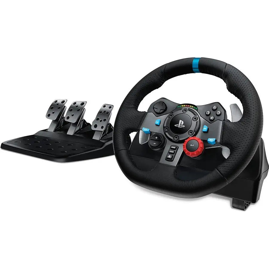 Logitech G29 Racing Wheel for PlayStation & PC – Driving Force Series with 900-Degree Rotation & Customizable Pedals