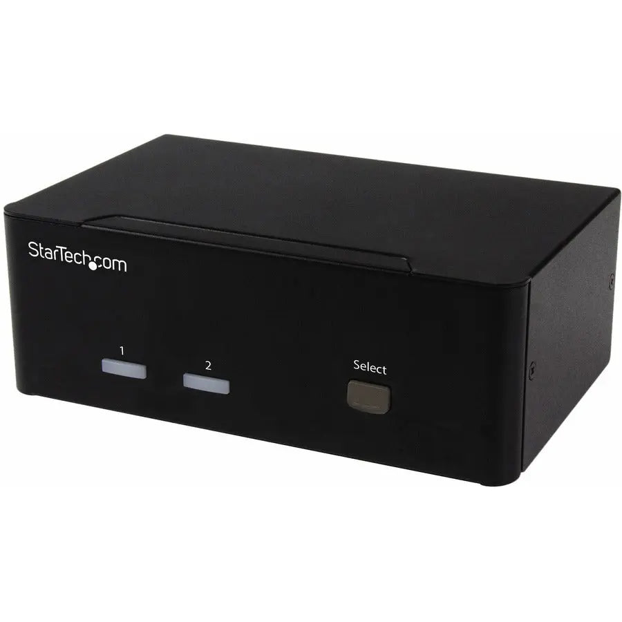 StarTech.com SV231DVGAU2A 2-Port KVM Switch with Dual VGA and USB 2.0 Hub