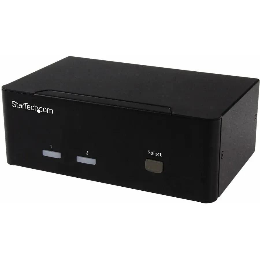 StarTech.com SV231DVGAU2A 2-Port KVM Switch with Dual VGA and USB 2.0 Hub by StarTech.com