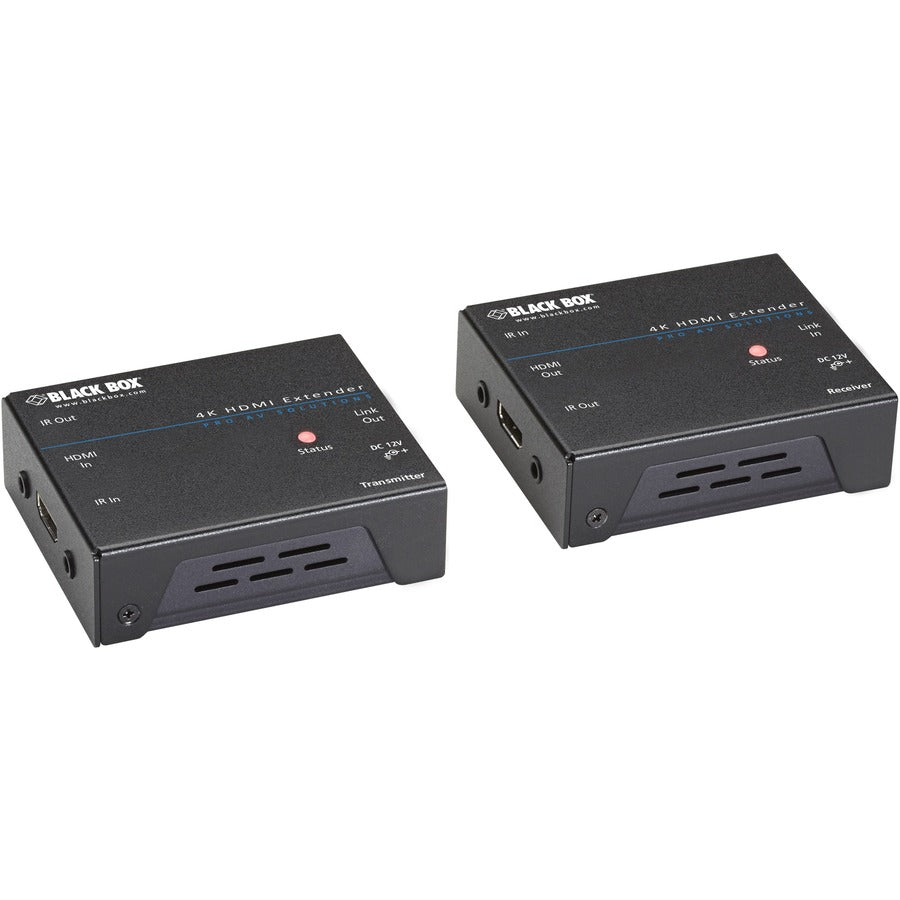 Black Box 4K HDMI IR Extender Kit VX-HDMI-TP-70M for Long-Range HD Video Transmission