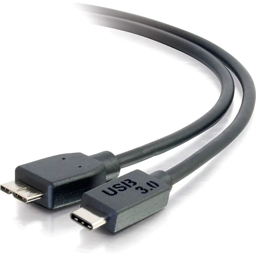 Legrand Group C2G 6ft USB-C to USB Micro B Cable - USB 3.2, 5Gbps Data Transfer, M/M - Black