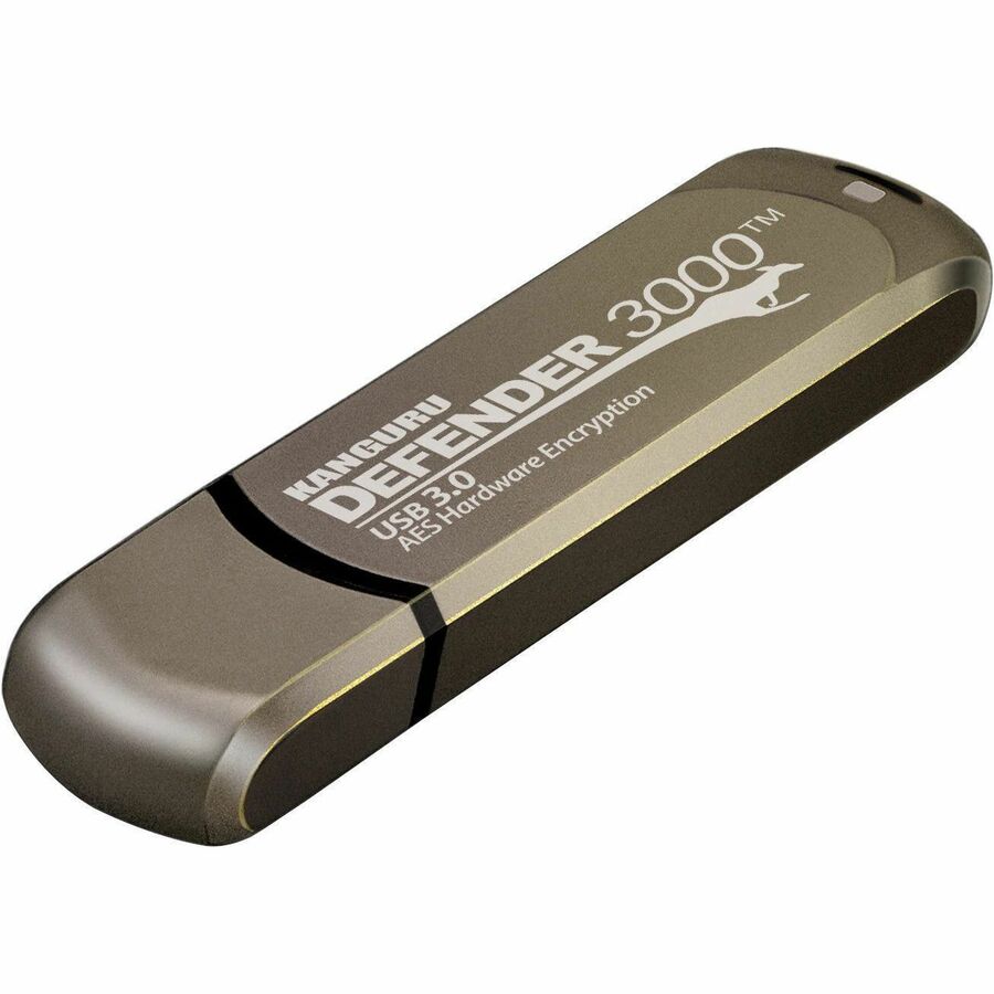 Kanguru Defender 3000 16GB FIPS 140-2 Level 3 Certified USB 3.0 Encrypted Flash Drive