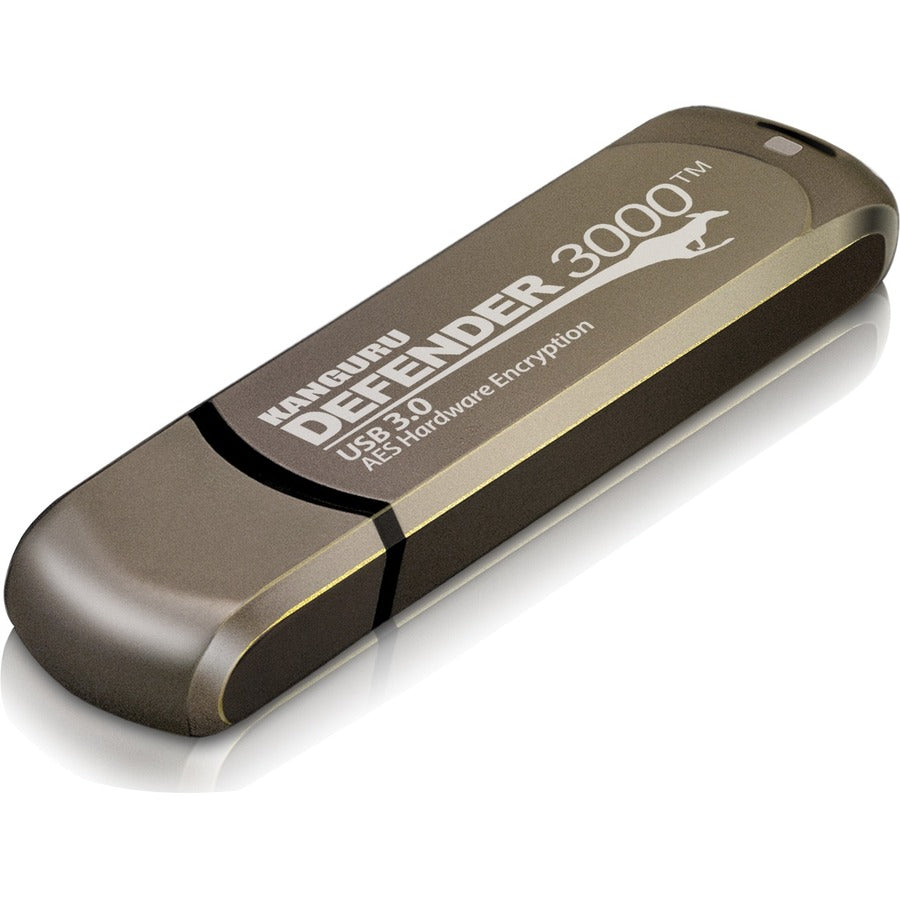 Kanguru Defender 3000 128GB FIPS 140-2 Level 3 Encrypted USB 3.0 Flash Drive