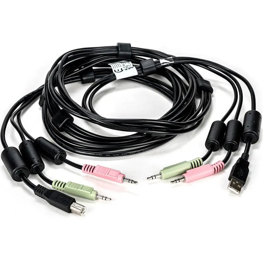 Vertiv Avocent SV & SC Series KVM Cable - 10 ft. USB Keyboard, Mouse & Audio Connection