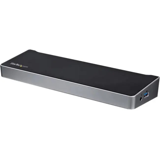 StarTech.com Triple Monitor USB 3.0 Docking Station for Laptops – USB3DOCKH2DP, Supports 4K Resolution
