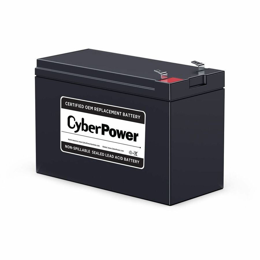 CyberPower RB1270B UPS Replacement Battery Cartridge, 12V 7.2Ah Sealed Lead-Acid