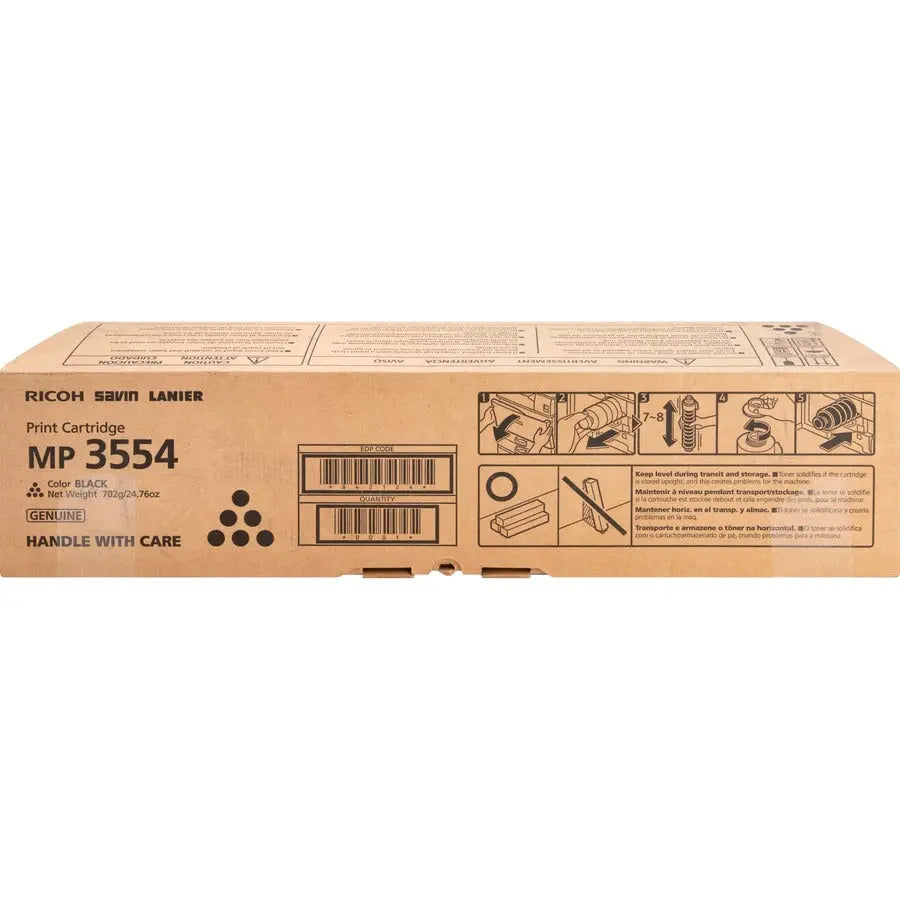 Ricoh Original Laser Toner Cartridge Part 842124 for MP2554SP, MP2555SP, MP3054SP, MP3554SP, MP3055SP, and MP3555SP