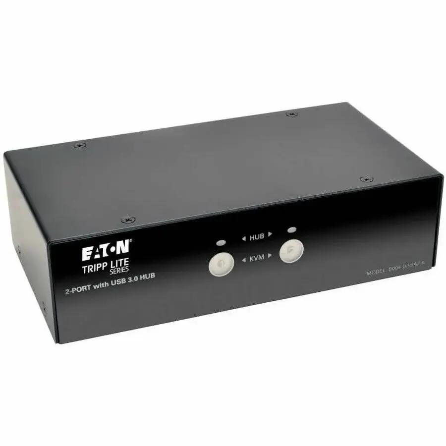 Eaton Corporation Tripp Lite B004-DPUA2-K 2-Port DisplayPort KVM Switch with Audio & USB 3.0 Hub by Eaton Corporation