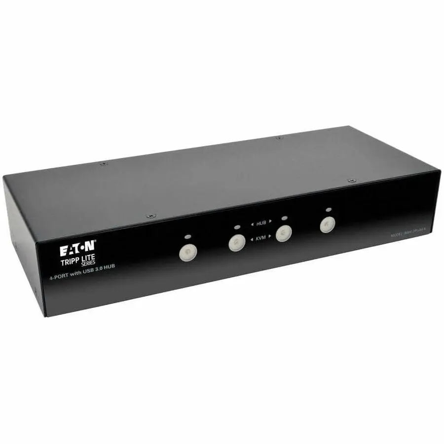 Eaton Corporation Tripp Lite B004-DPUA4-K 4-Port DisplayPort KVM Switch with Audio and USB 3.0 Hub