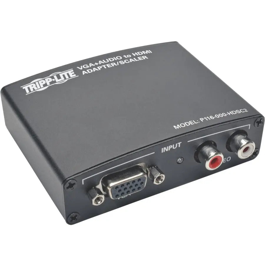 Eaton Tripp Lite Series P116-000-HDSC2 VGA with RCA Stereo Audio to HDMI Converter and Scaler