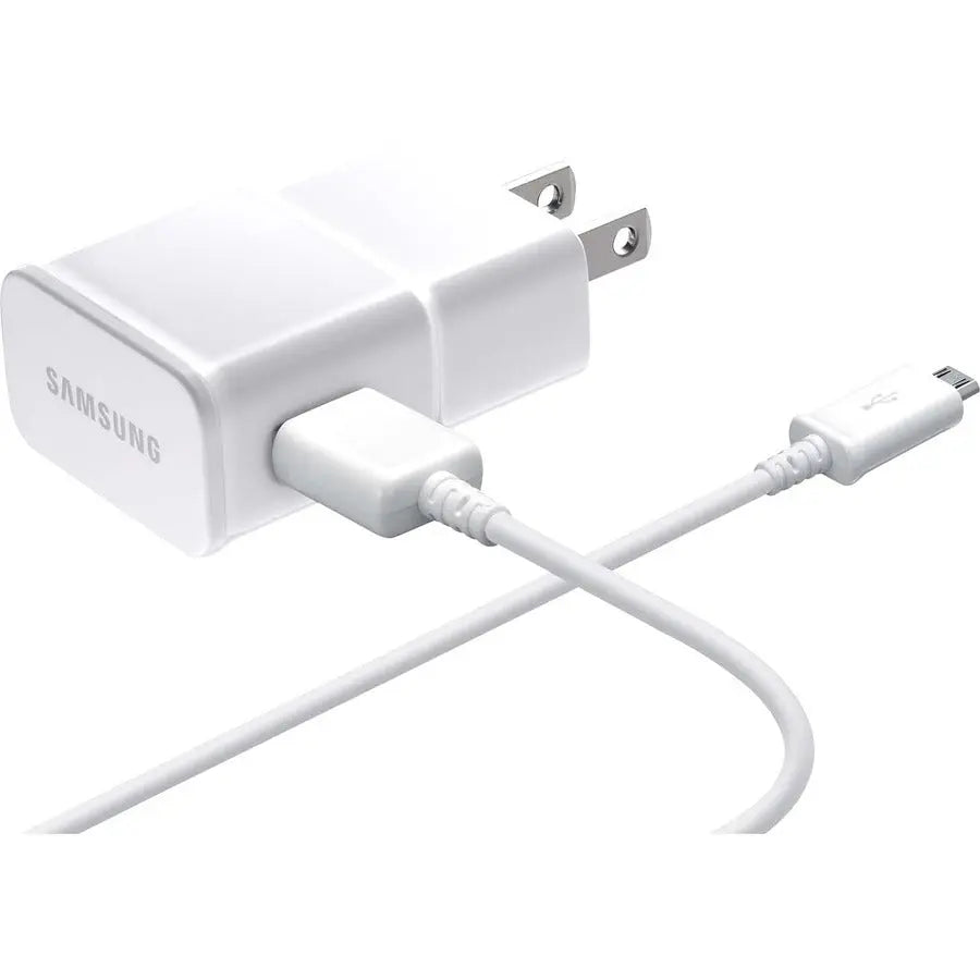 4XEM Samsung Micro USB Charging and Data Cable with 2A Wall Charger Kit