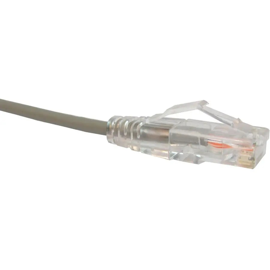 Unirise Clearfit Slim Cat6 Patch Cable, Snagless, 5ft, Gray – High-Performance Network Connectivity by Unirise USA