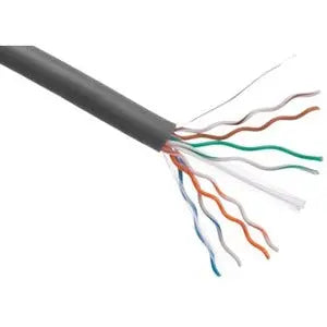 Axiom CAT6 23AWG 4-Pair Solid Conductor Ethernet Cable - 1000ft Gray