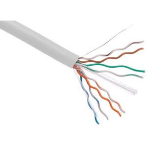 Axiom CAT6 23AWG 4-Pair Solid Conductor Network Cable – 1000ft White