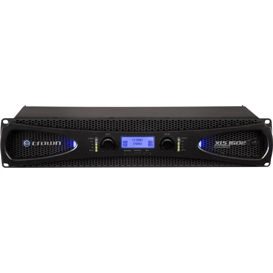 Crown XLS DriveCore 2 1502 Amplifier - 1500W RMS, 2 Channels - Black