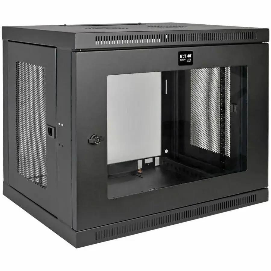Eaton Corporation SRW9UG SmartRack 9U Wall-Mount Enclosure Cabinet with Clear Acrylic Window by Eaton Corporation