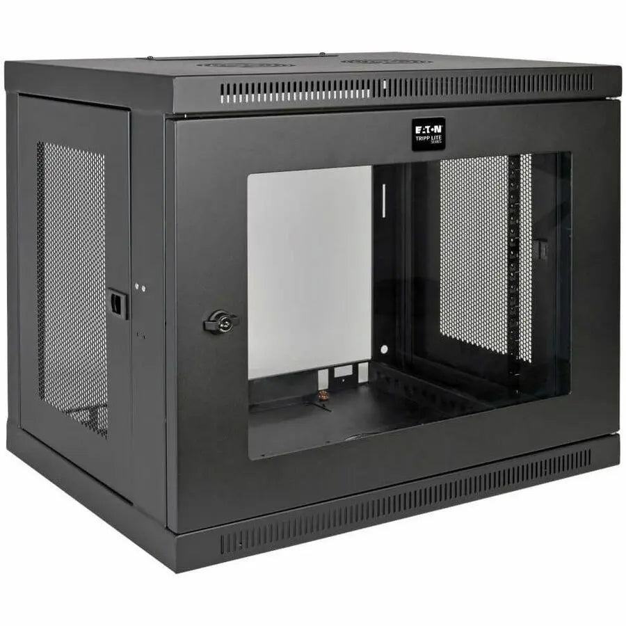 Eaton Tripp Lite SRW9UG 9U Wall-Mount Steel Rack Enclosure with Acrylic Window