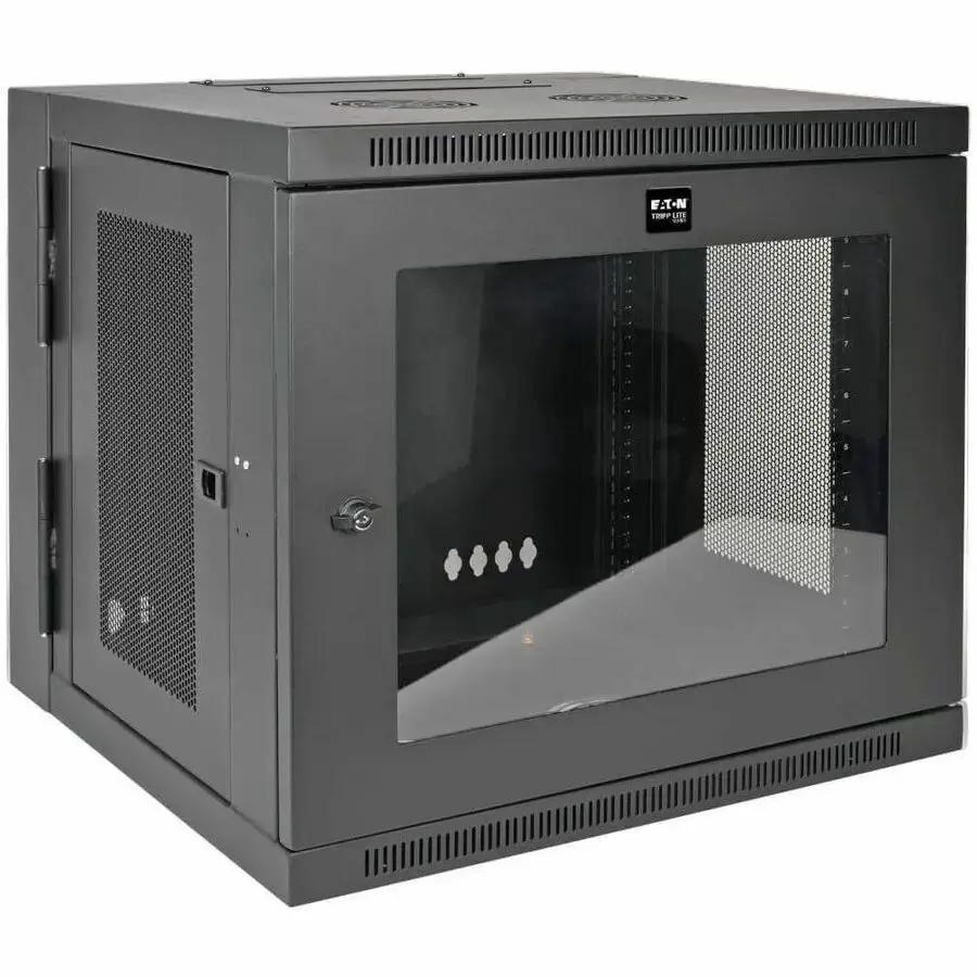 Eaton Corporation Tripp Lite SmartRack SRW10USG 10U Wall-Mount Enclosure with Clear Acrylic Window by Eaton Corporation