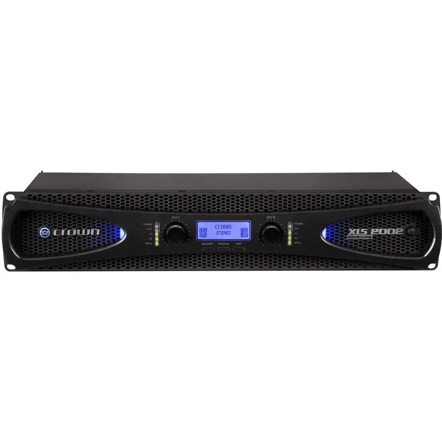 Crown XLS DriveCore 2 XLS 2002 Two-Channel Power Amplifier - 1300W RMS at 4Ω