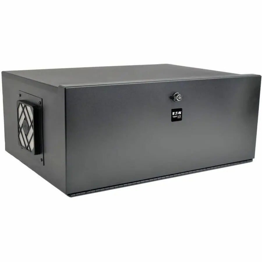 Eaton Tripp Lite Series 5U Security DVR Lockbox Enclosure - Steel Wall-Mountable Rack Cabinet with Cooling Fan and Locking Door